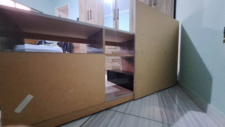 Rack com Painel para TV 1,83m - 2 Gavetas e Nichos - Foto 5