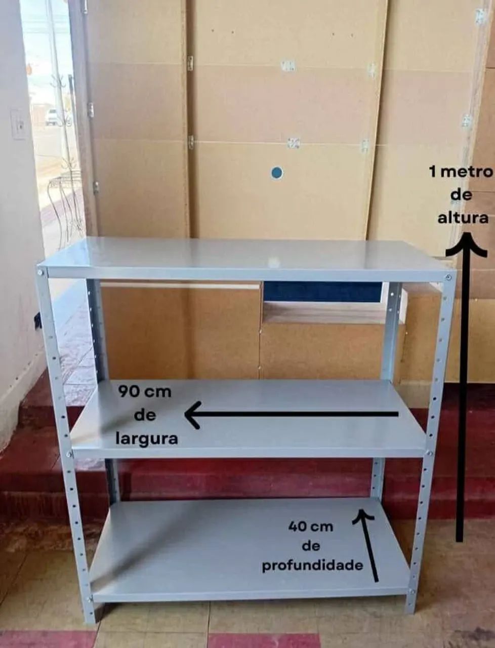 Prateleiras de Aço com REFORÇO - Foto 4