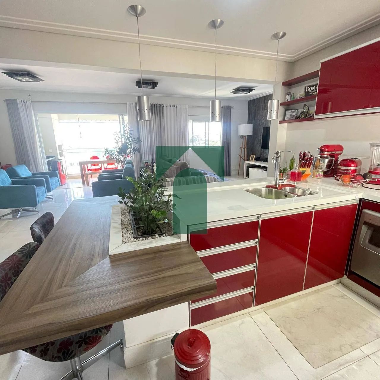 Apartamento para alugar com 128m² 3 quartos e 2 vagas (Nova Petrópolis) - Foto 2