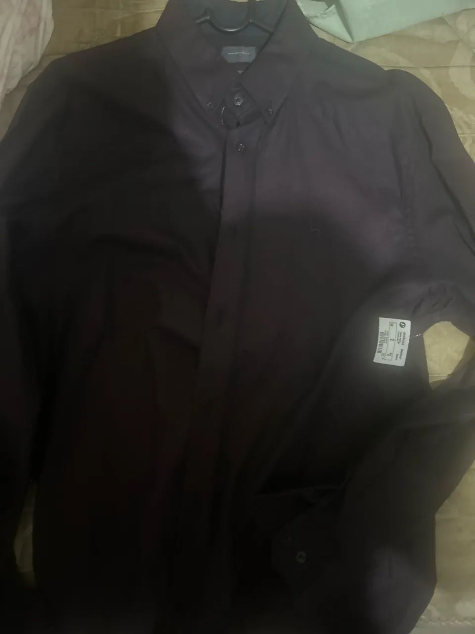 camisa social oxford, manga longa. Nova. - Foto 3