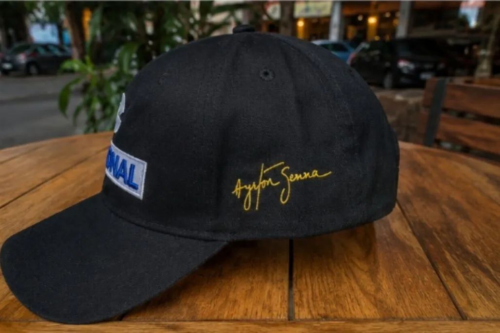 Boné Ayrton Senna - Preto - Foto 4