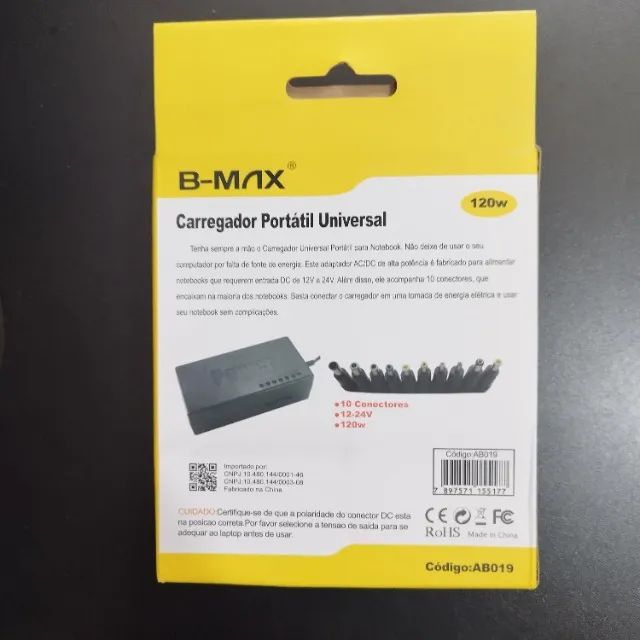 Fonte universal para notebook b-max ab019 - Foto 2