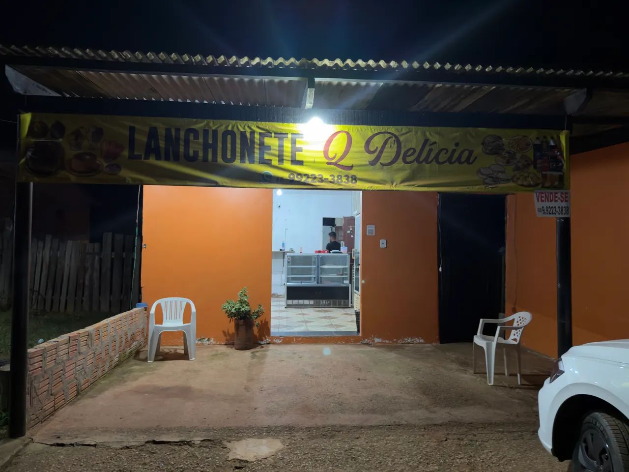 Vendo lanchonete completa