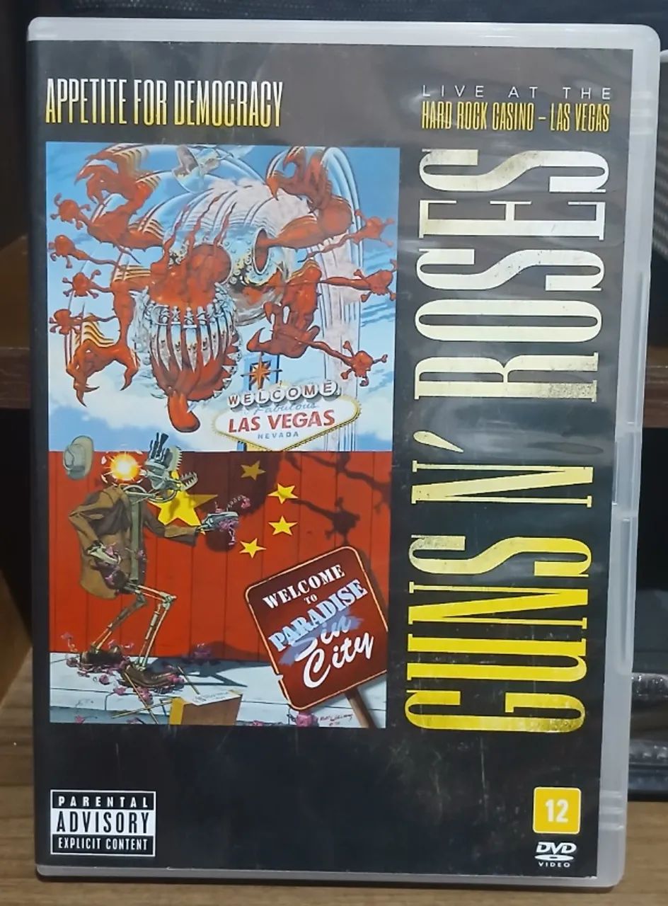 Dvd Guns 'N' Roses - Appetite for Democracy