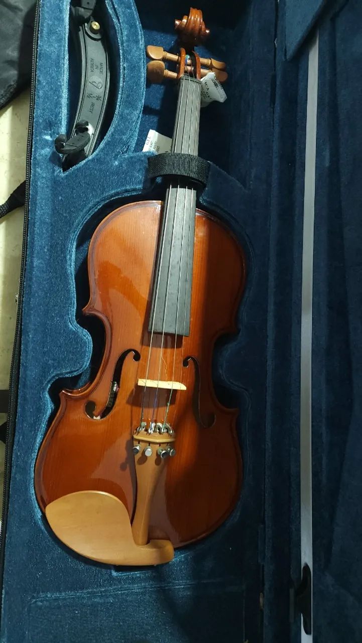 Violino Infantil Eagle V421 1/2 Completo - com Espalhadeira e Breu