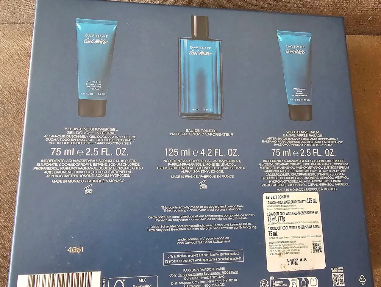 Perfume Kit Davidoff cool water - Foto 3
