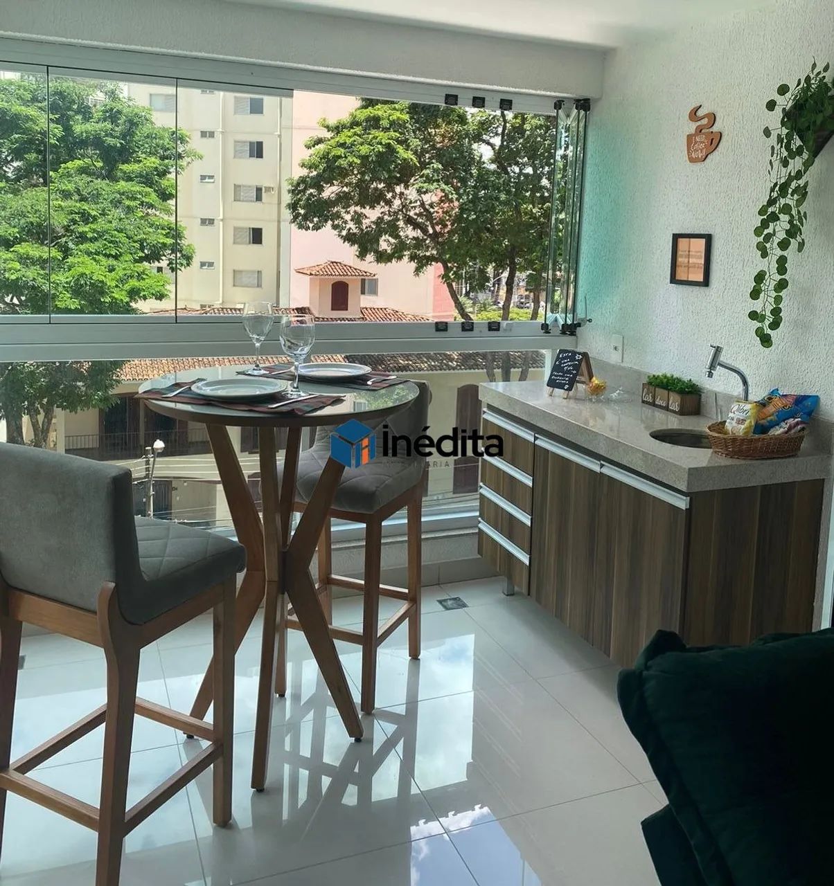 Excelente Oportunidade Apto. Mobiliado Setor Oeste 1 Quartos Para Locação, Gift Home Resid - Foto 5