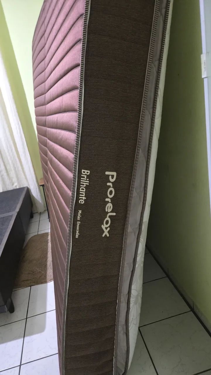 Colchão e box  casal king size em otimo estado de conservação e  - Foto 5