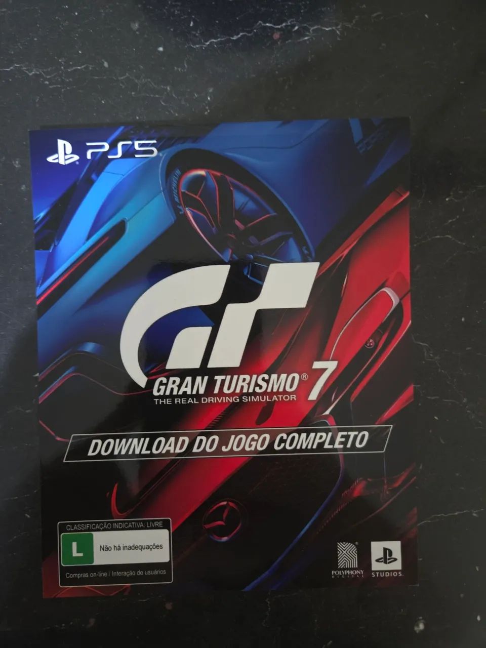 Gran Turismo 7 PS5 Código Resgatavel