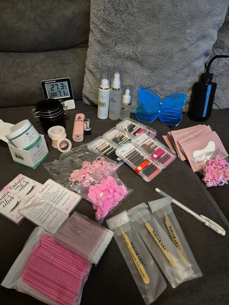 KIT COMPLETO EXTENSÃO DE CILIOS - Foto 2