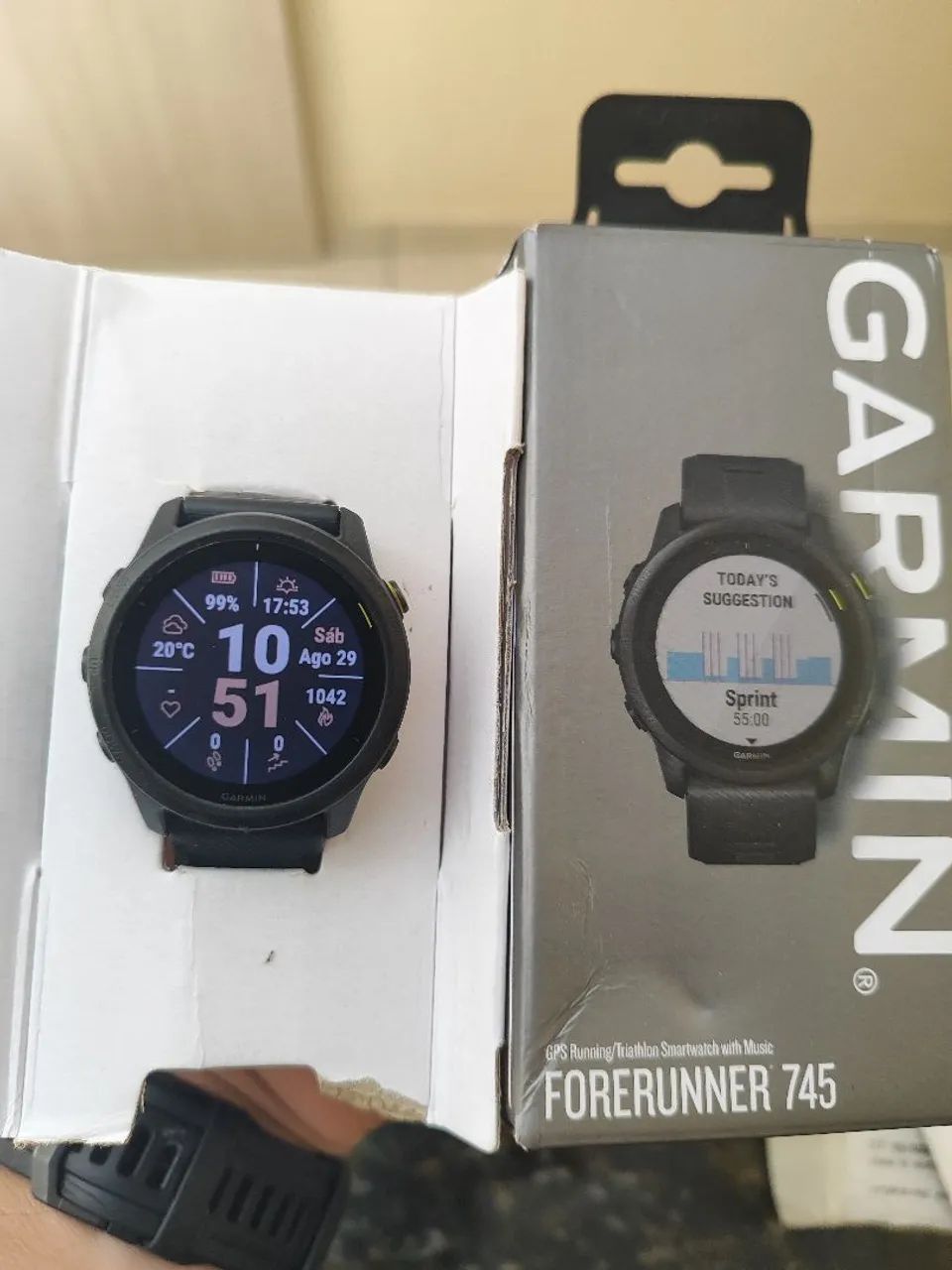 Relógio Garmin 745 Music  - Foto 5
