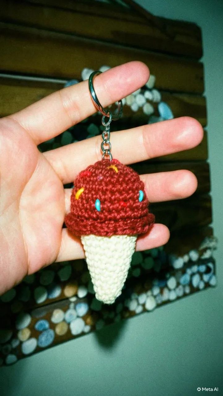 Chaveiros de amigurumi  - Foto 3