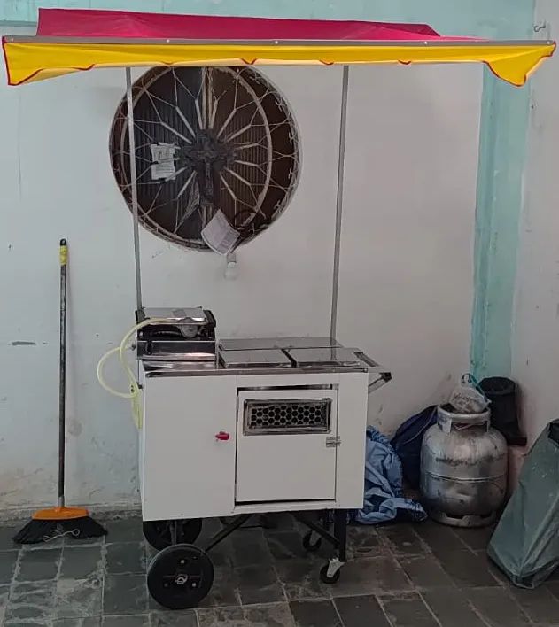 Carrinho para cachorro-quente