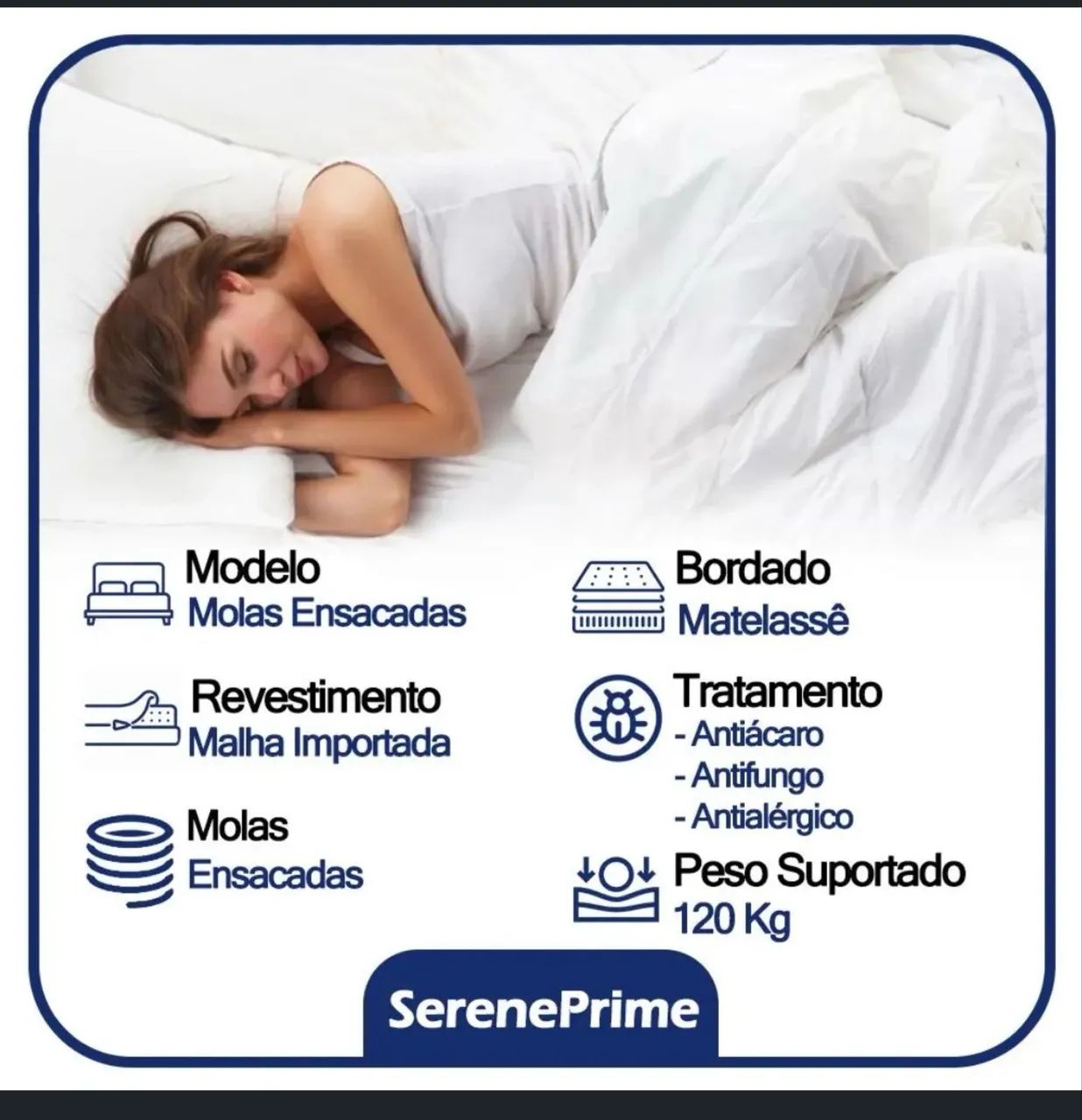 Cama Box Baú Solteiro + Colchão Molas Ensacadas 88x188 ? Bege - Foto 3