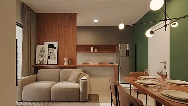 Moob Residence Apartamento de torre única com sacada - Foto 4