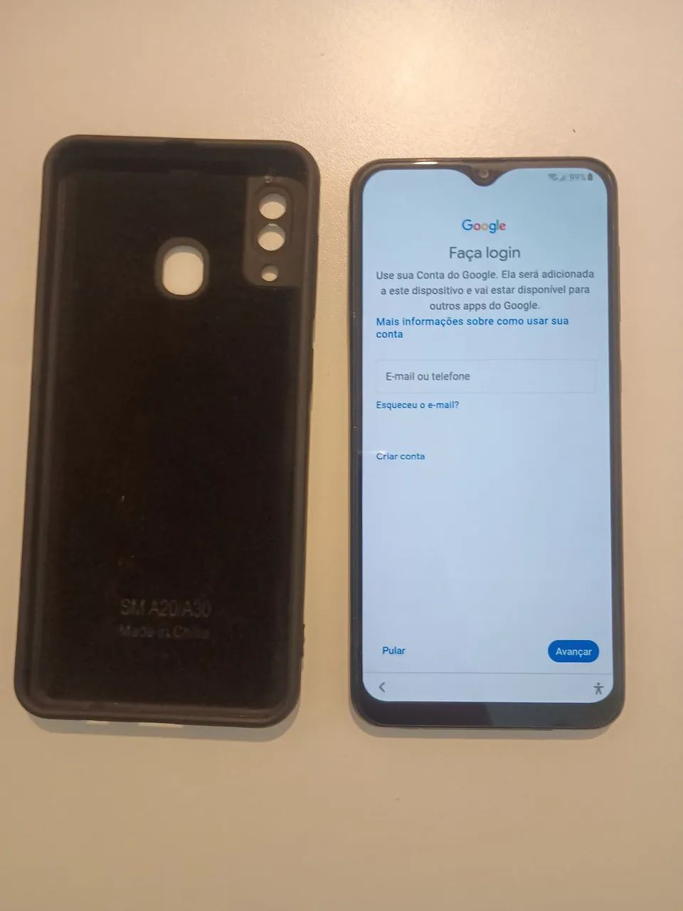Samsung A20 IMPECÁVEL!! Dual chip  - Foto 2