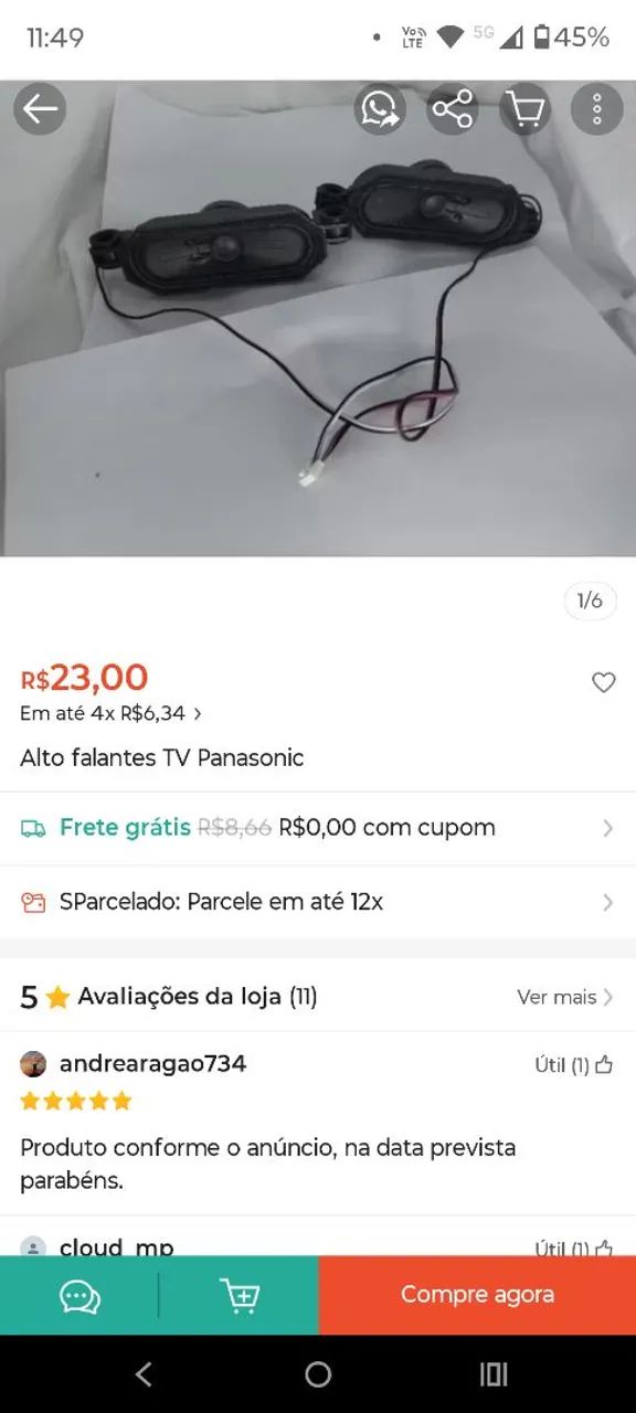 Tv Panasonic 43 polegadas  - Foto 4