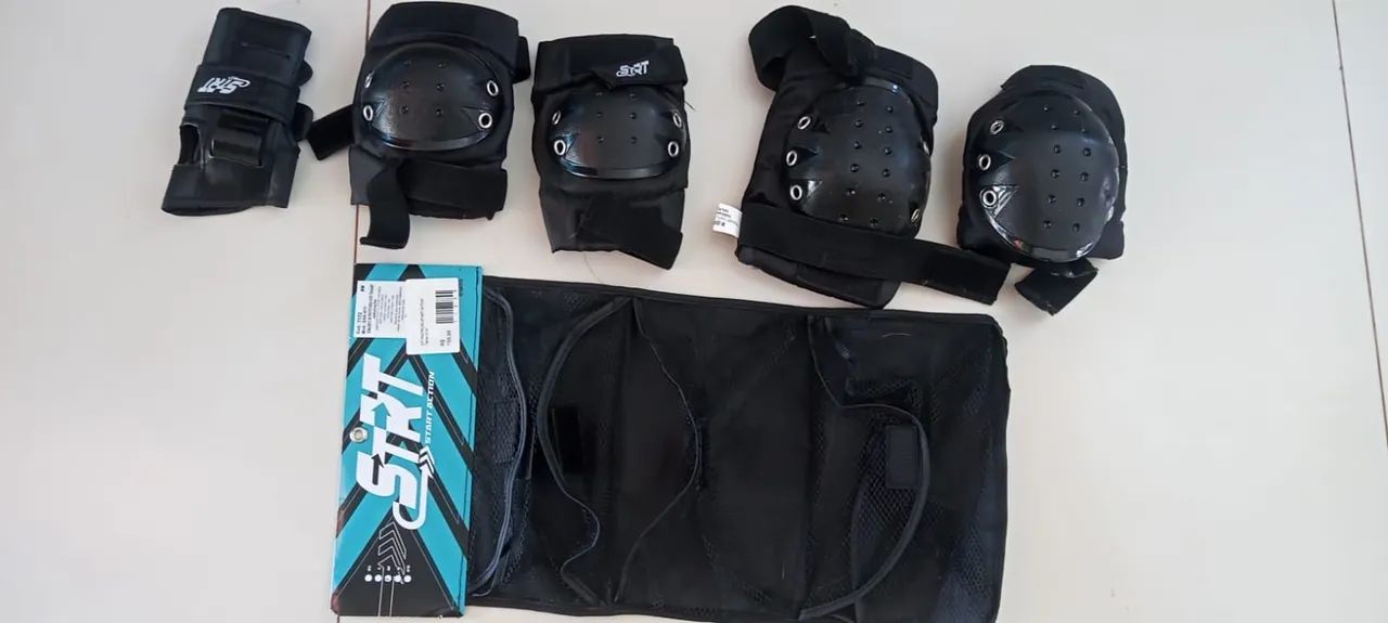 Patins  Seminovo Nr 38 com Kit de proteção - Foto 5