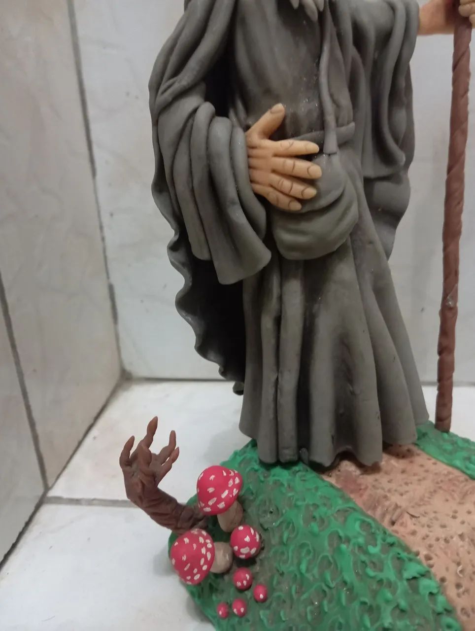 Estátua Gandalf o cinzento  - Foto 3