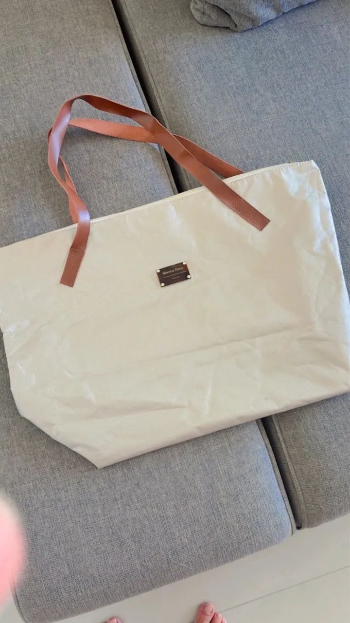 Bolsa de praia MORENA ROSA NOVA (53 cm) grande 