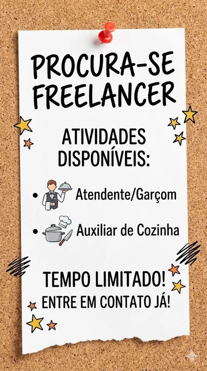 Freelancer para evento