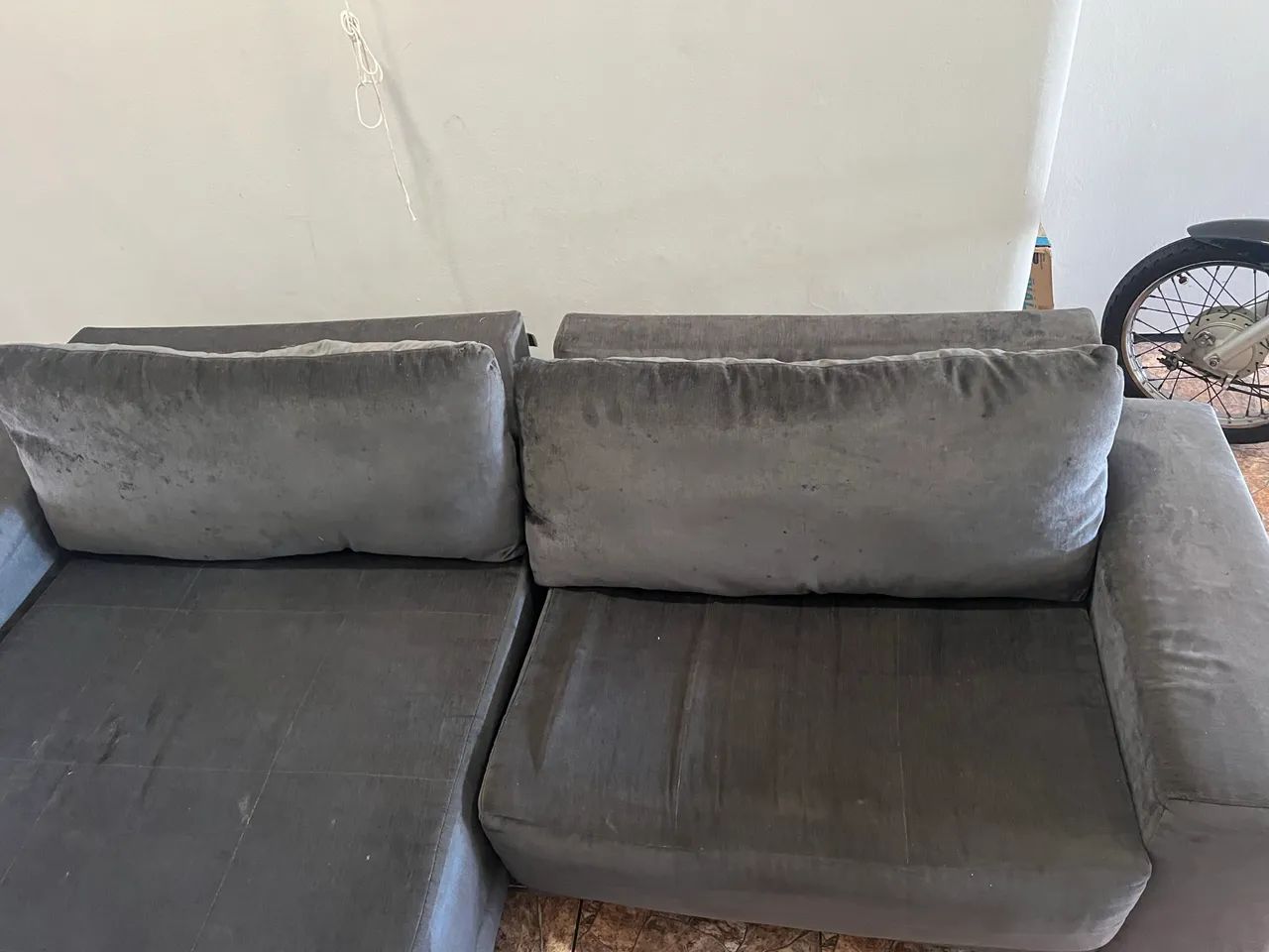 Sofá Cama e Chaise 3 lugares  - Foto 4