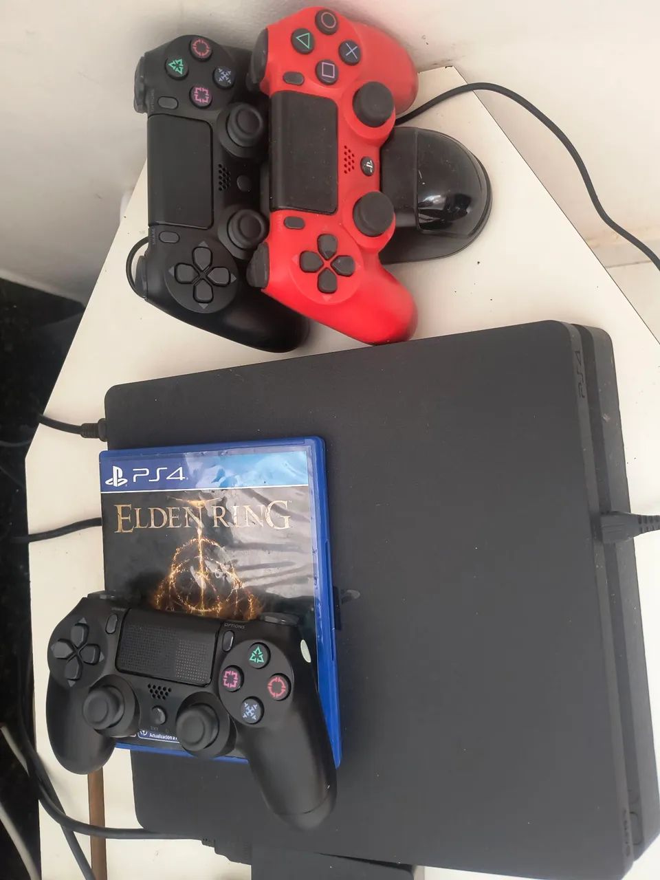 Ps4 + 3 controles + elden ring - Foto 4