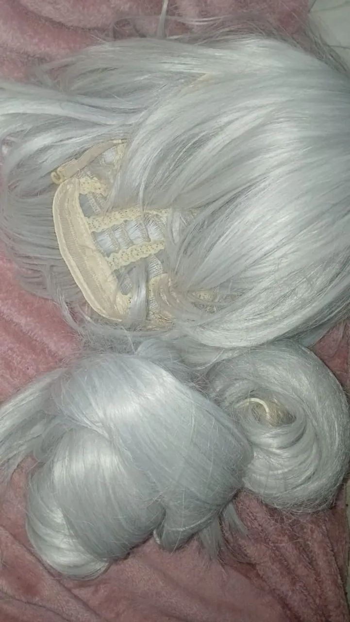 Wig/Peruca Cosplay Frieren Doki Doki SR