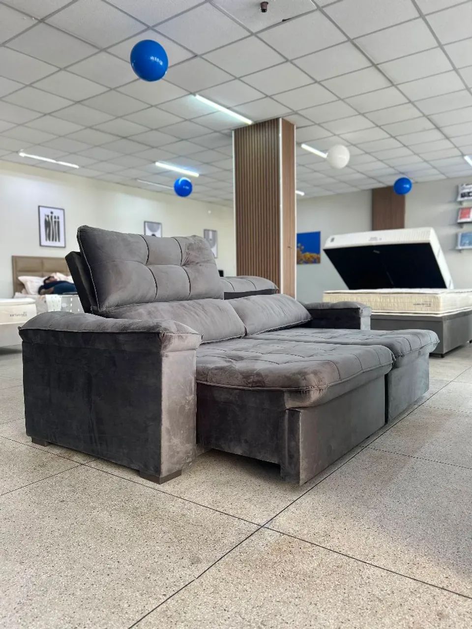 Sofá Modulado Retrátil e Reclinável  - Foto 3