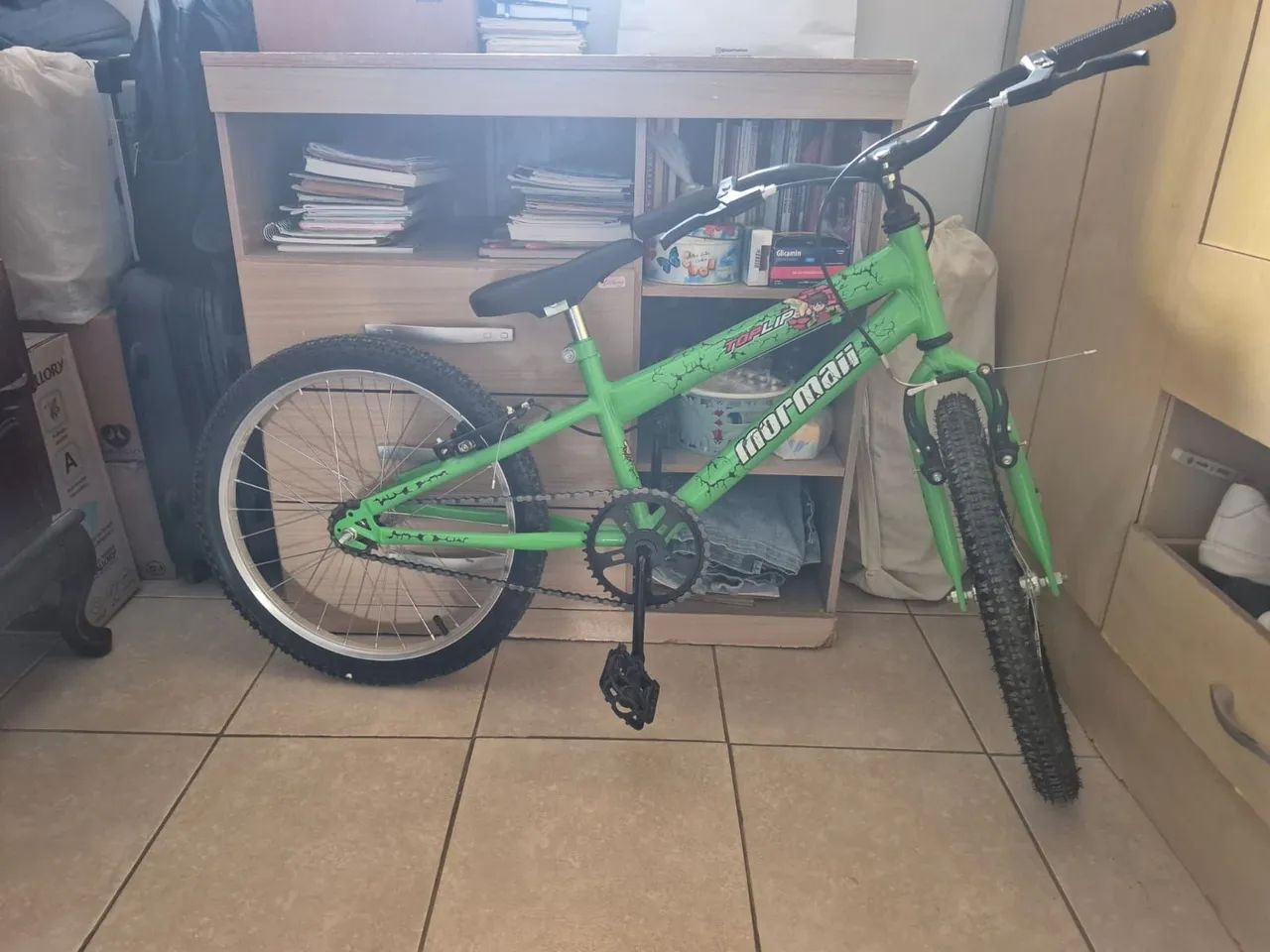 Bicicleta mormaii aro 20 infantil 