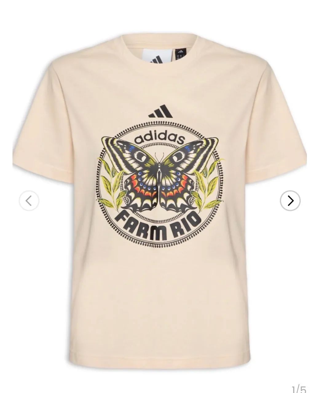 Blusa adidas x Farm - TAM P