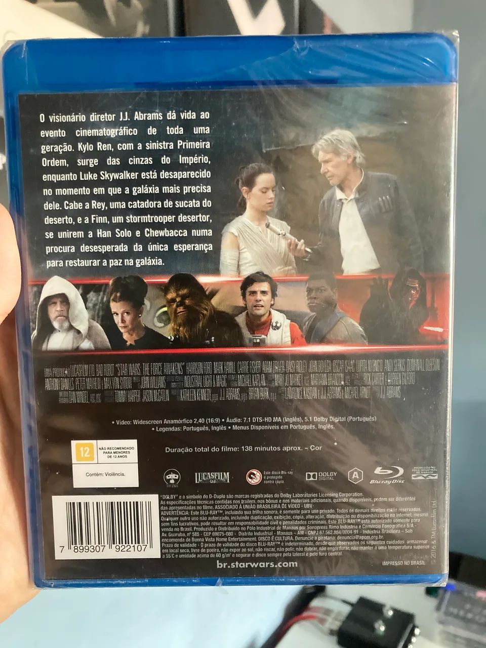 Blu Ray - Star Wars (O despertar da força) LACRADO  - Foto 2