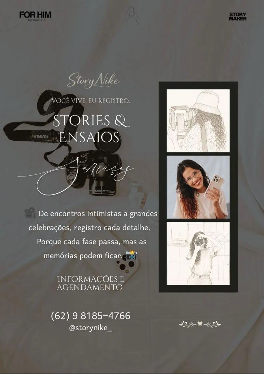 Storymaker e Fotógrafa 