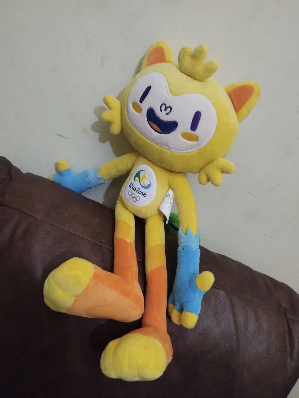 Pelúcia Mascote Olimpíada Rio 2016. - Foto 4