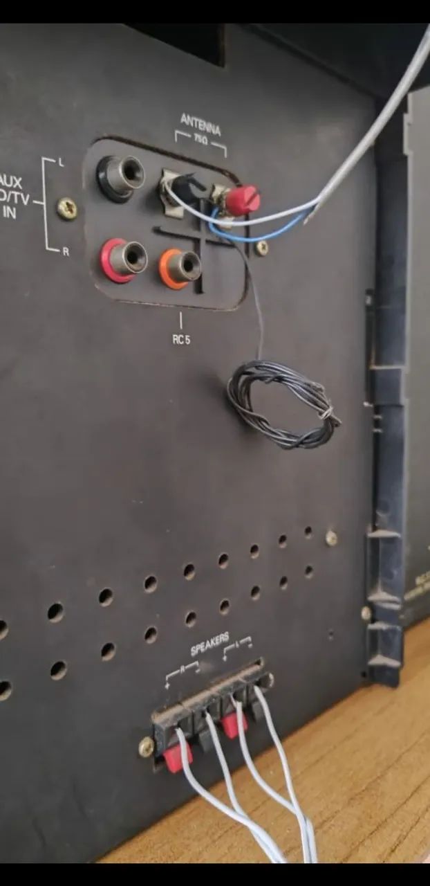 Som Philips 3 em 1 Com Caixas Originais  - Foto 4