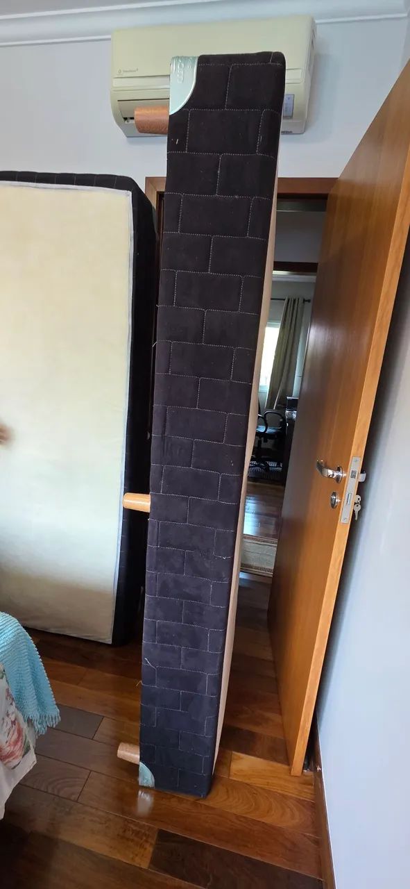 Vendo base cama box king usada em ótimo estado de conservação  - Foto 2