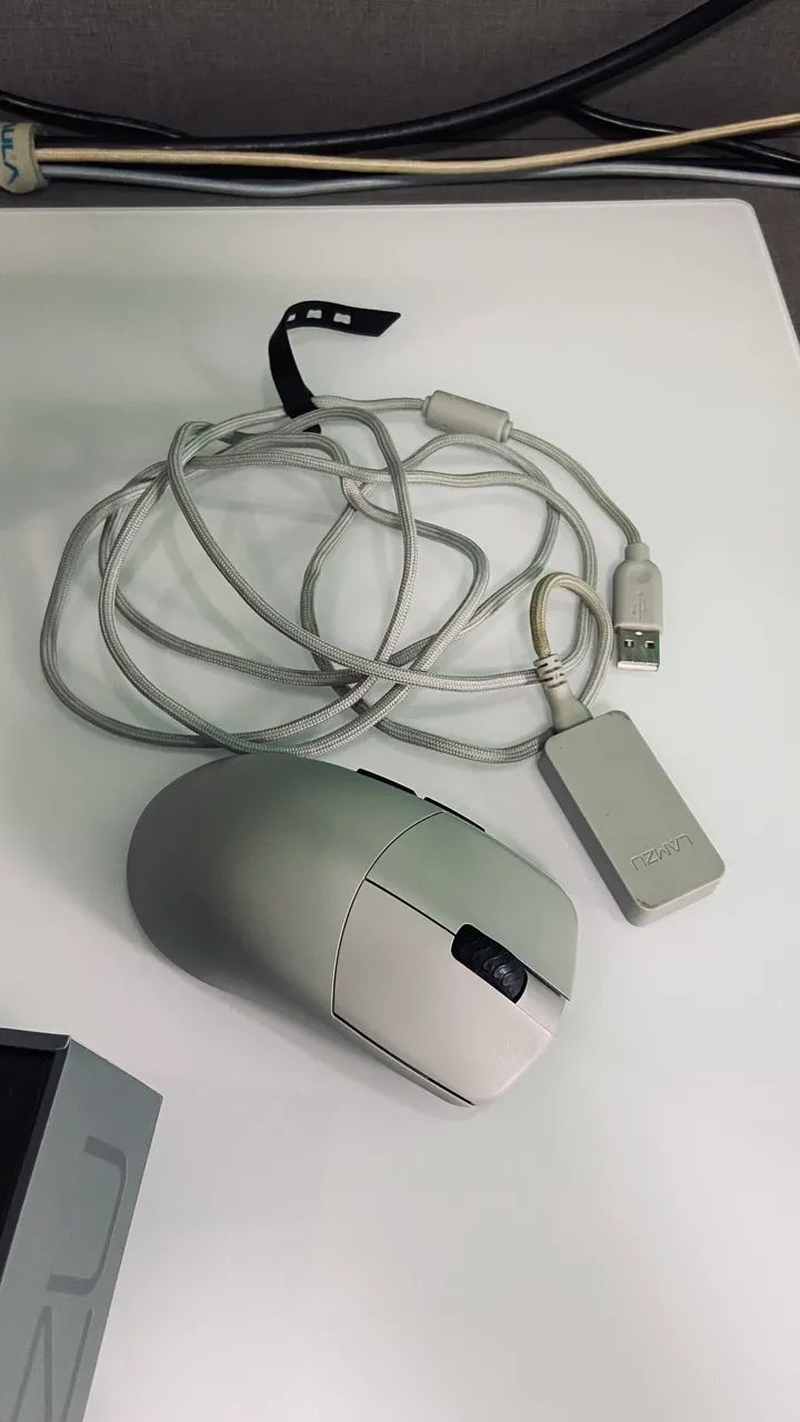 Mouse Lamzu Maya 4K Wireless - Impecável e Completo - Foto 3