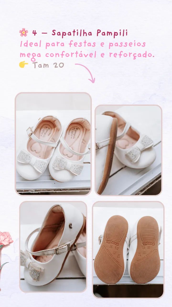 Vestidos e Sapatilha Infantil - Foto 5
