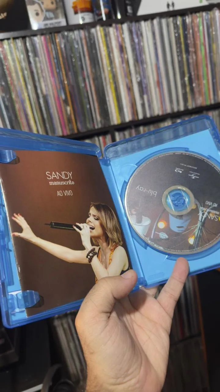 Blu-Ray Manuscrito Ao Vivo - SANDY (Novíssimo)  - Foto 2