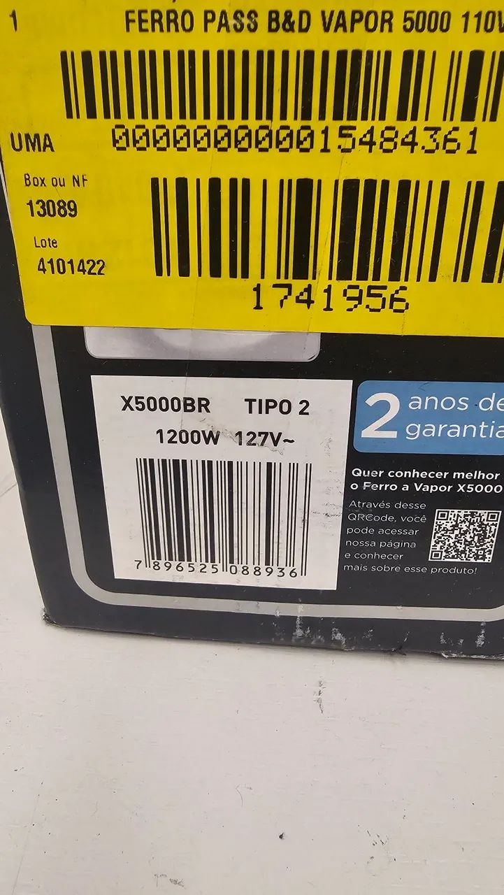 Ferro de passar Black+Decker 110v x5000pb2 - Foto 5
