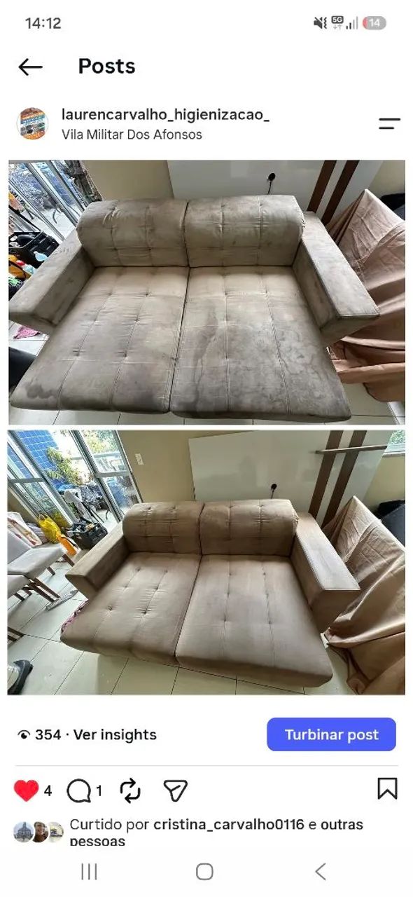 Limpeza profissional de estofados  - Foto 2