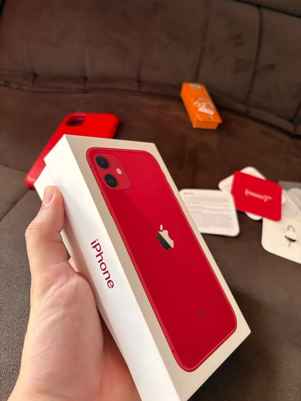 IPhone 11 vermelho red - Foto 4