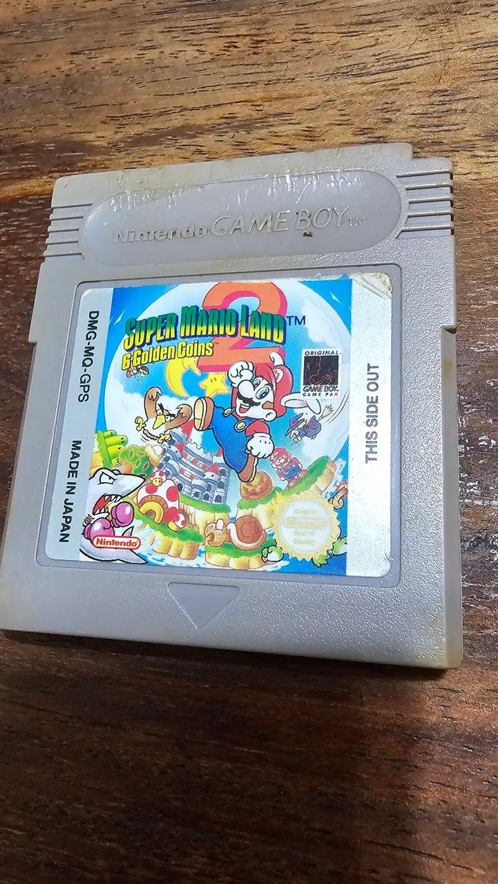 Super Mario land 2 original de gameboy