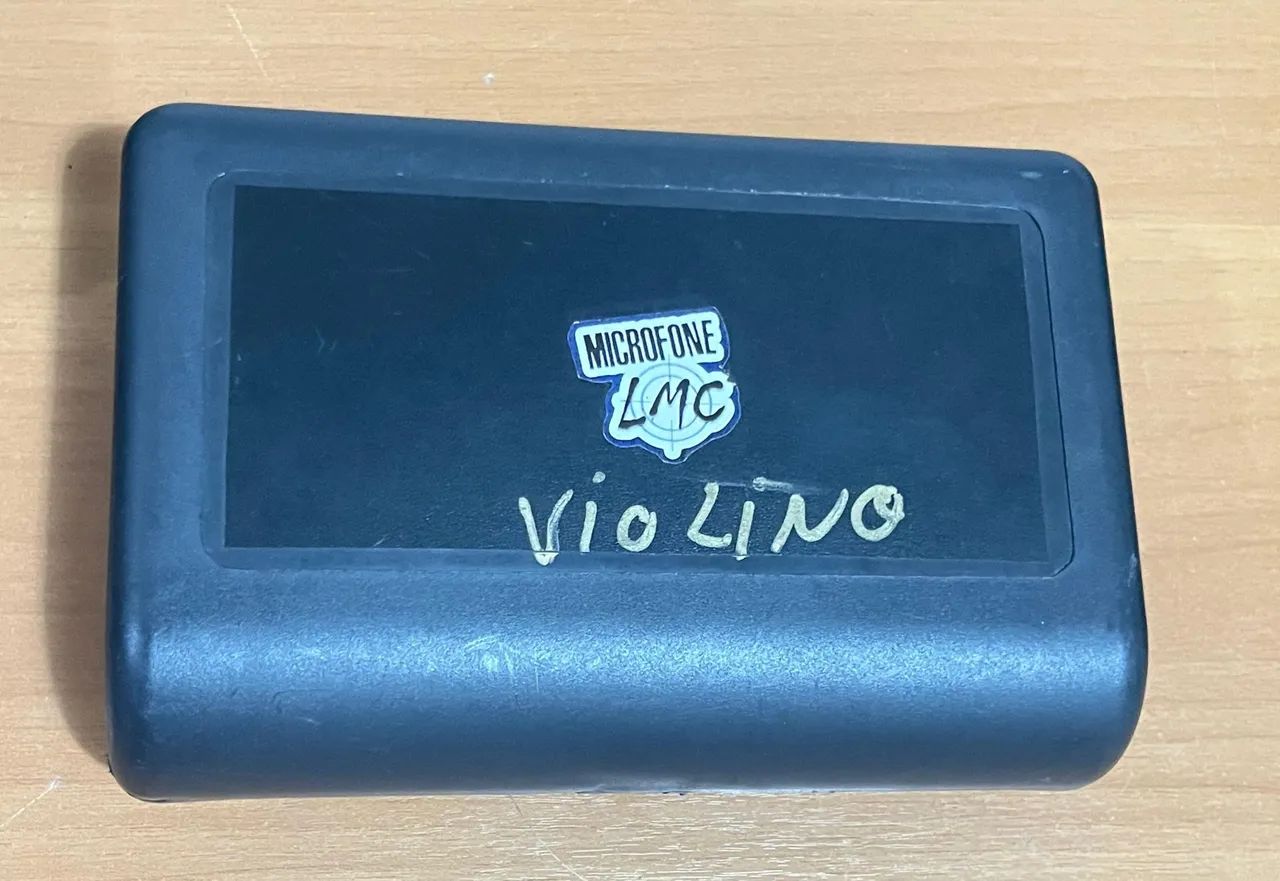 Microfone de contato LMC kit com 3 microfones (Flauta, Violino e Cello) - Foto 4