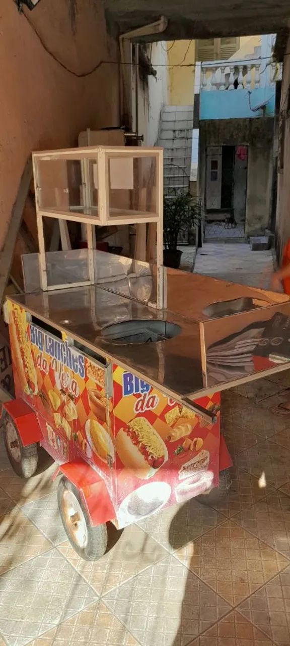 Vende-se carrinho de cachorro quente 