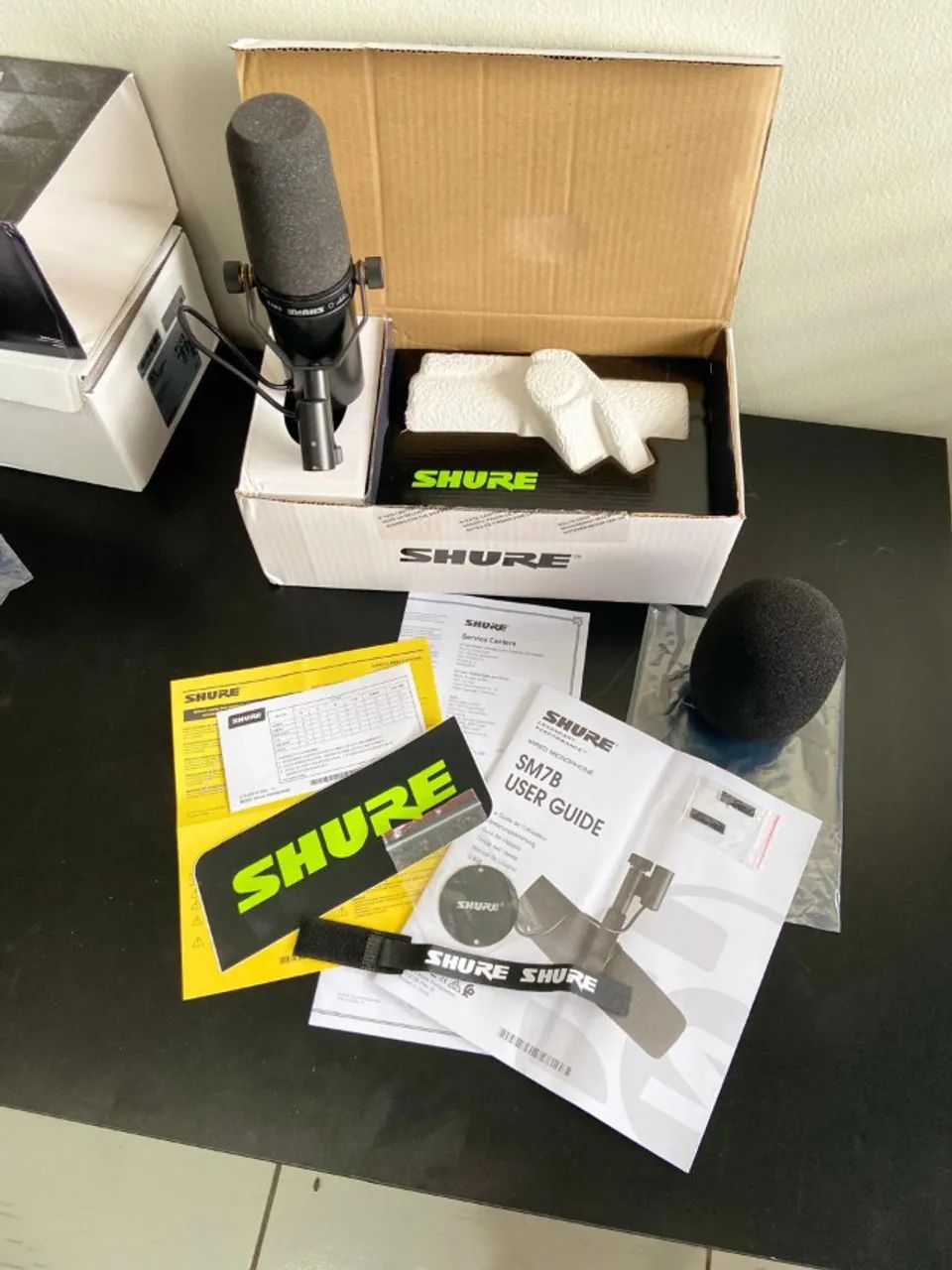 Shure SM7B mic stúdio profissional - Foto 4