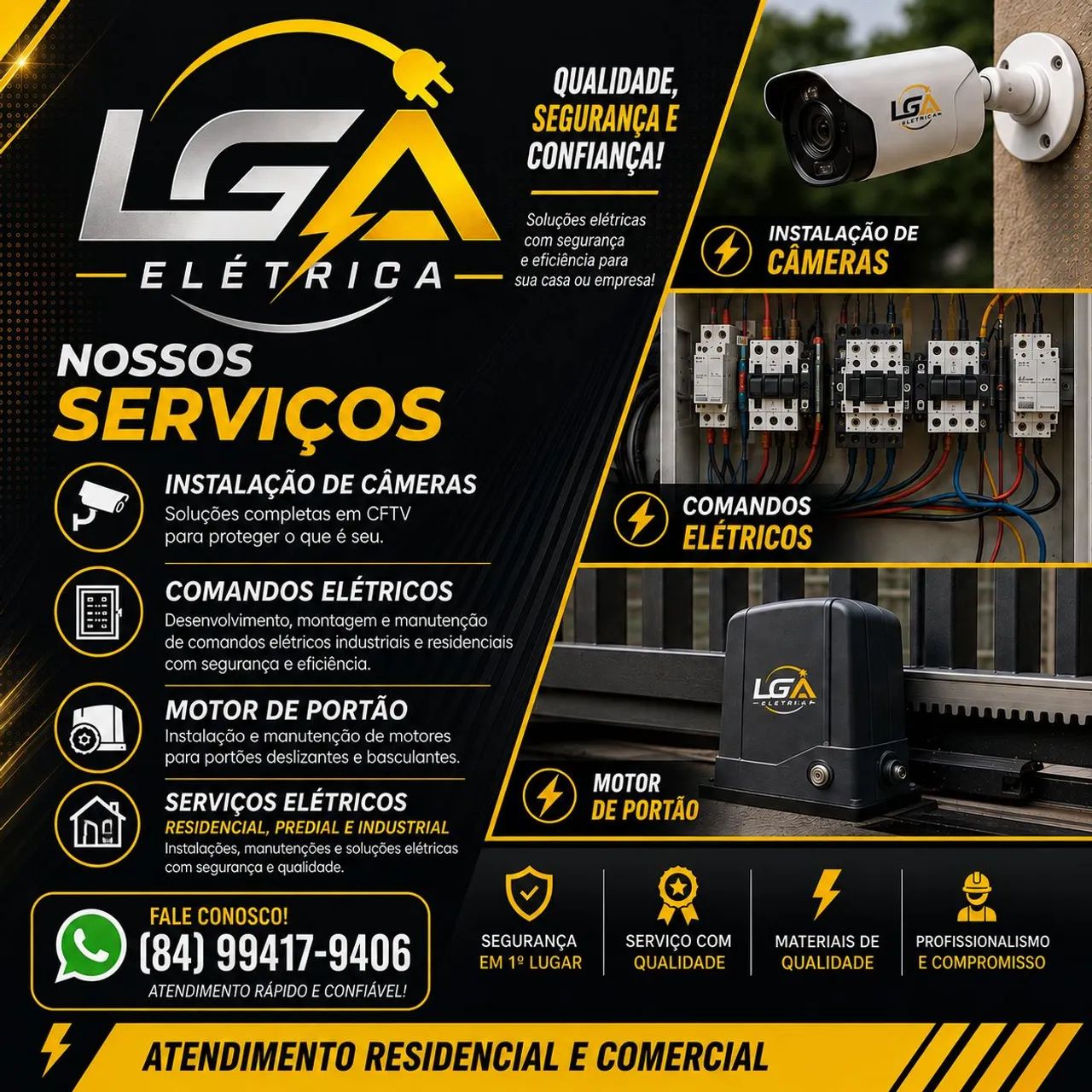 Serviços elétricos 