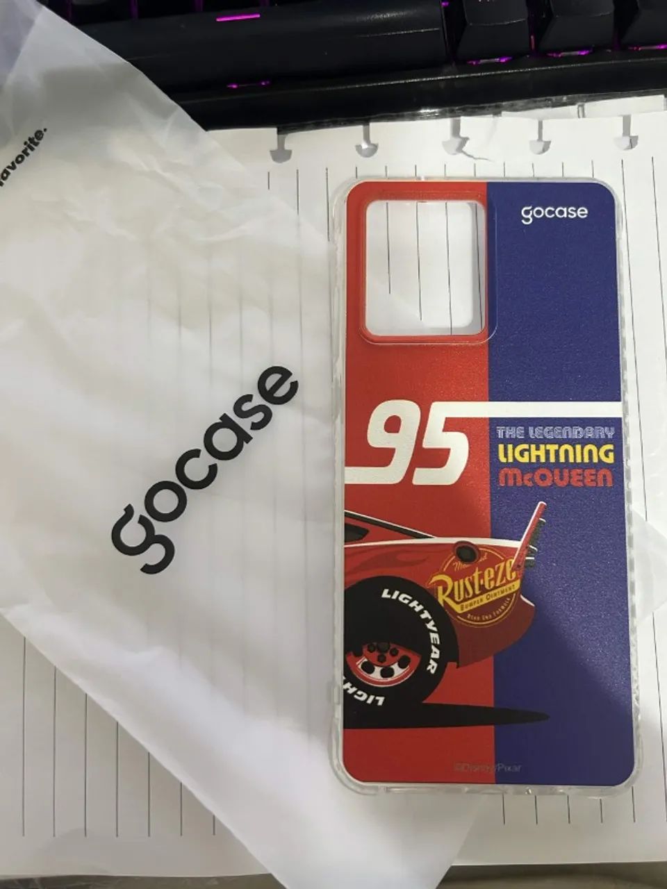 Capinha GOCASE - "Carros" (MOTOROLA G84) - NOVA