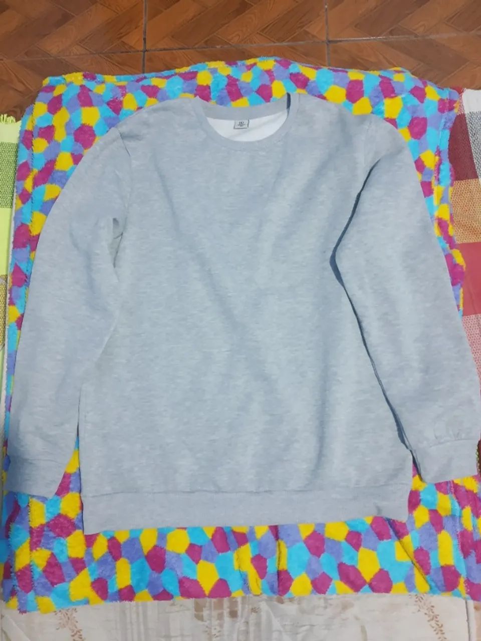 Blusa de moletom masculino Nova  - Foto 3