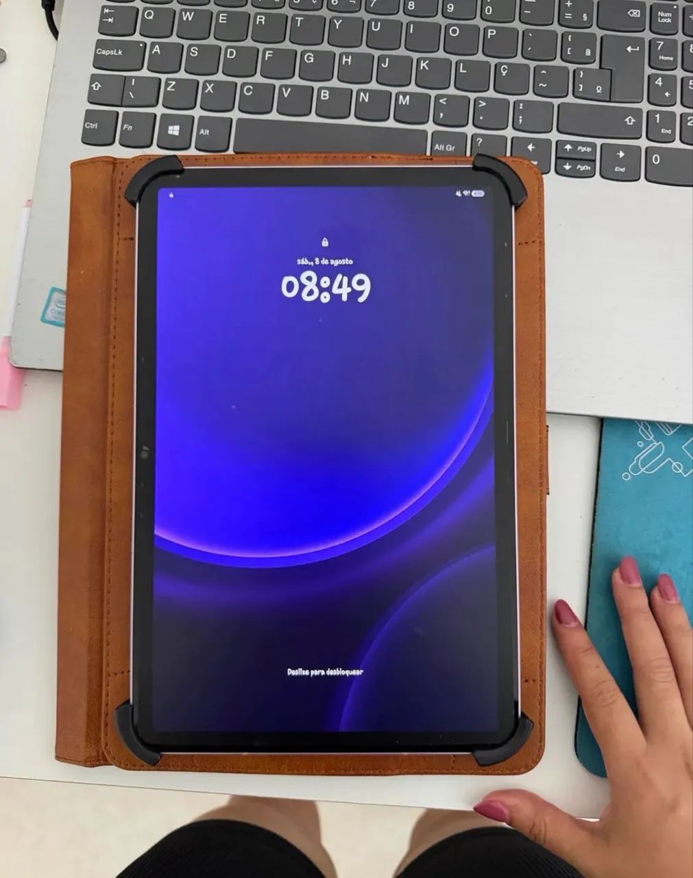 Vendo Tablet Samsung S9 FE Rosa 128G - Foto 2